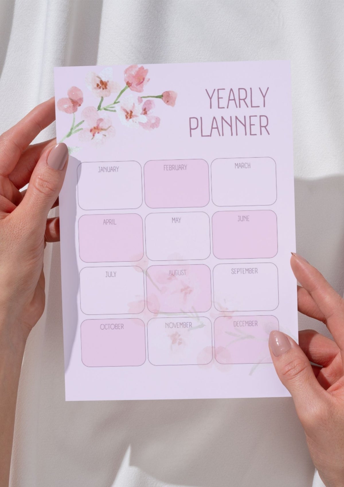 Yearly Planner 101 - 1 Pages A5