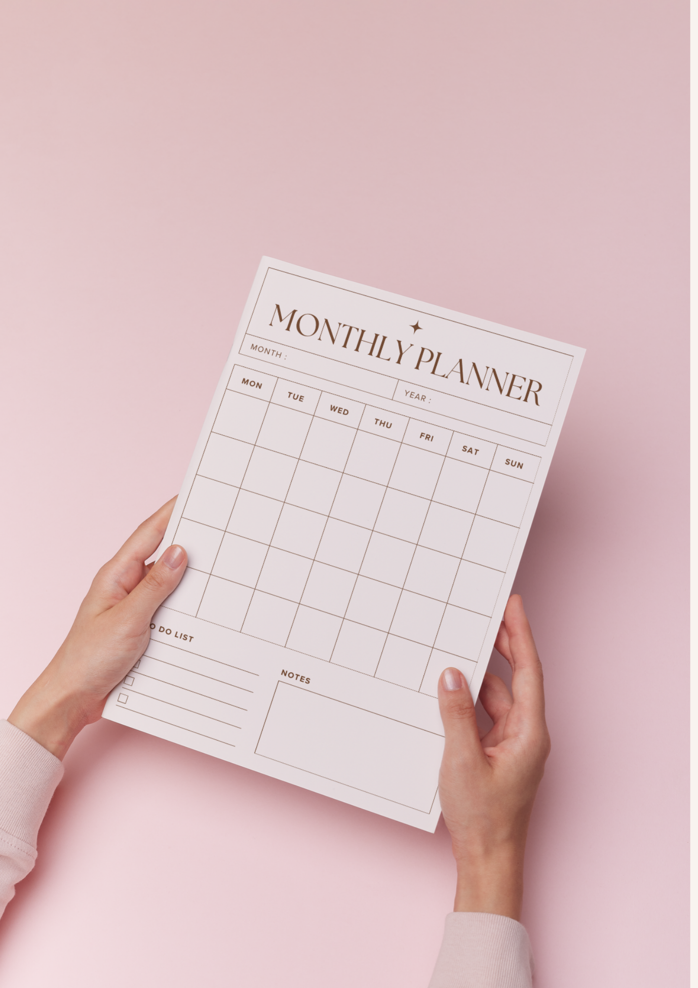 Monthly Planner 102