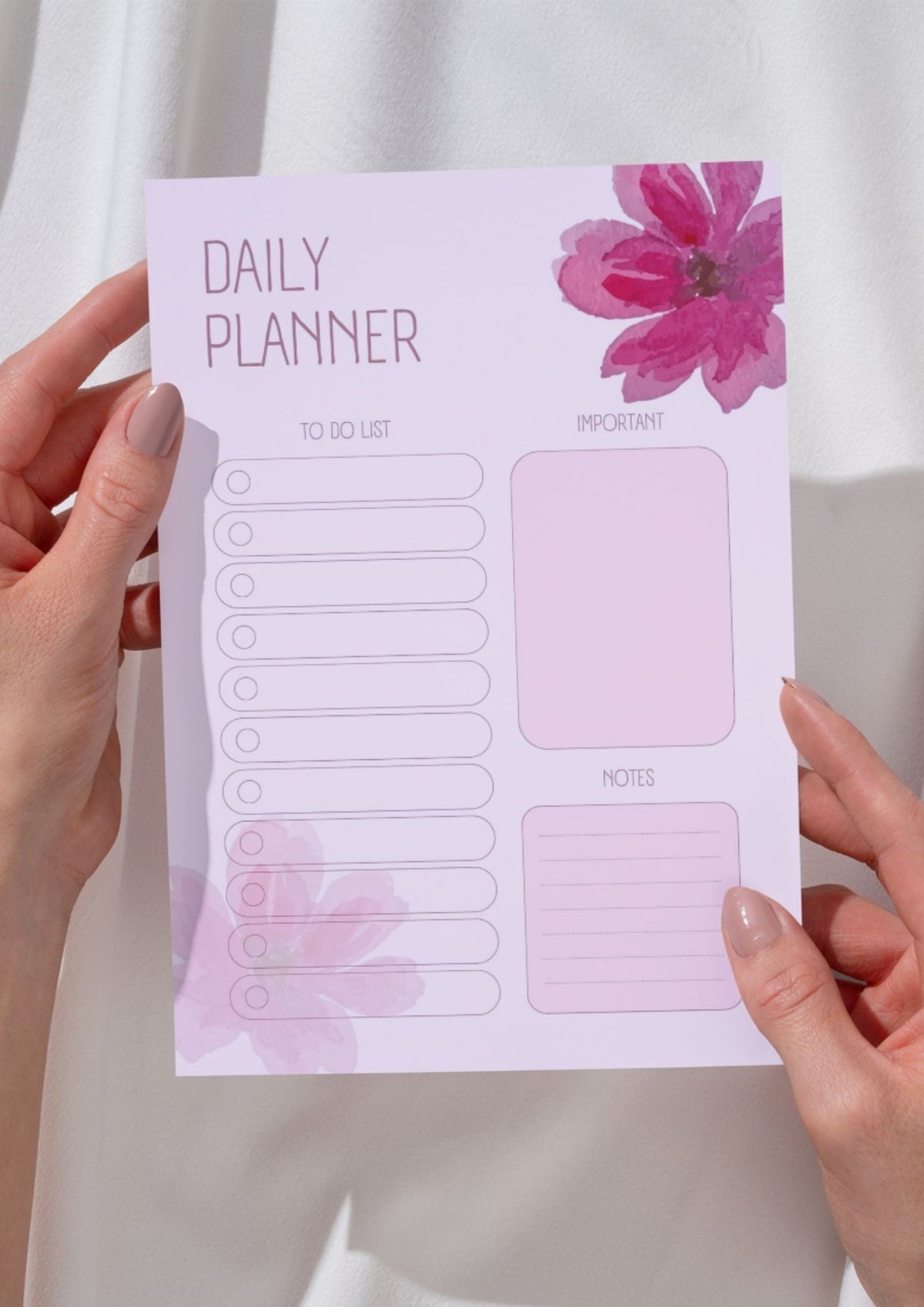 Daily Planner 101 - 7 Pages A5
