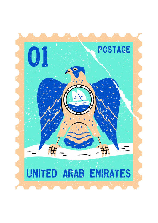 01 UAE Postage