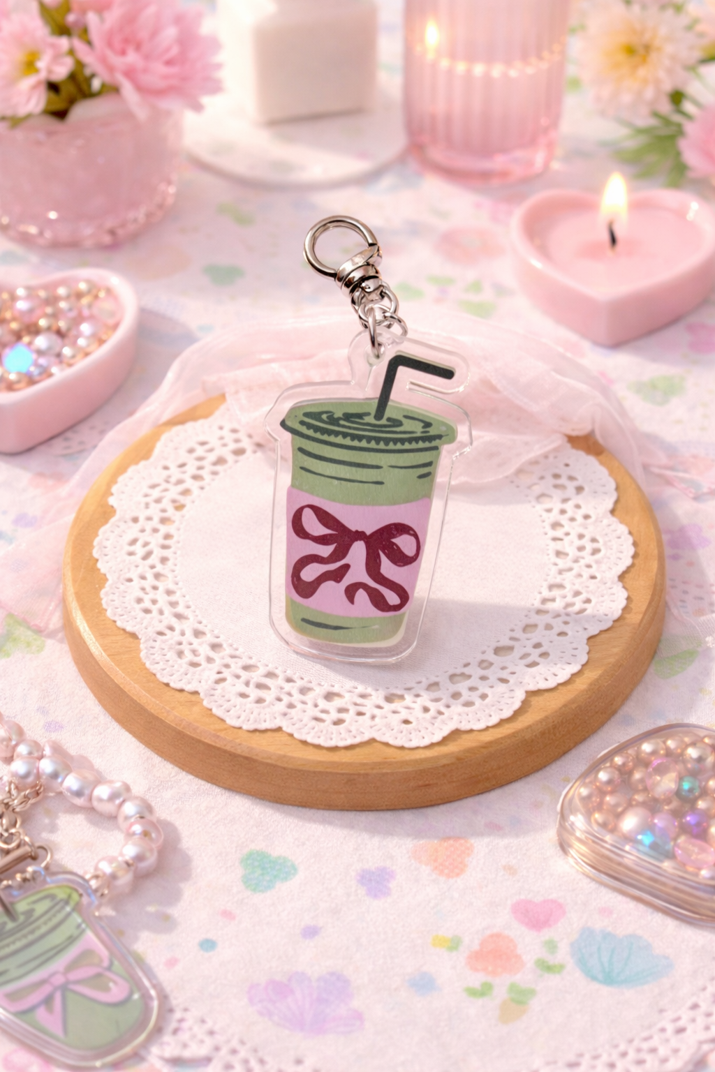 Green matcha w/ purple fyonka