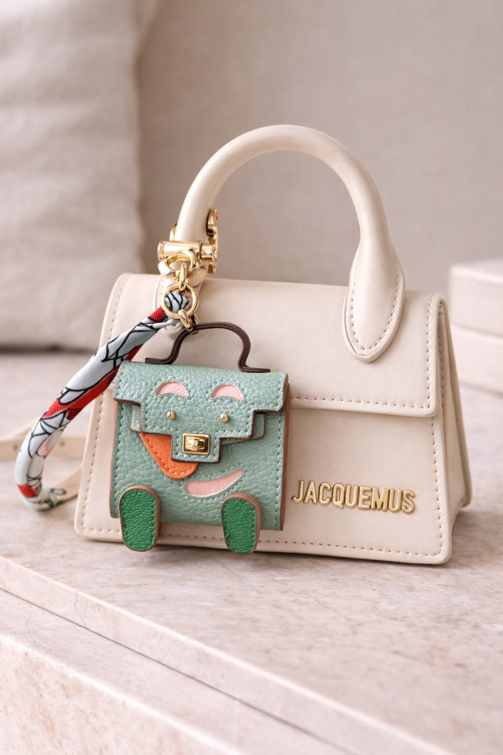 Super mini Hermes bag - Kelly doll turquoise