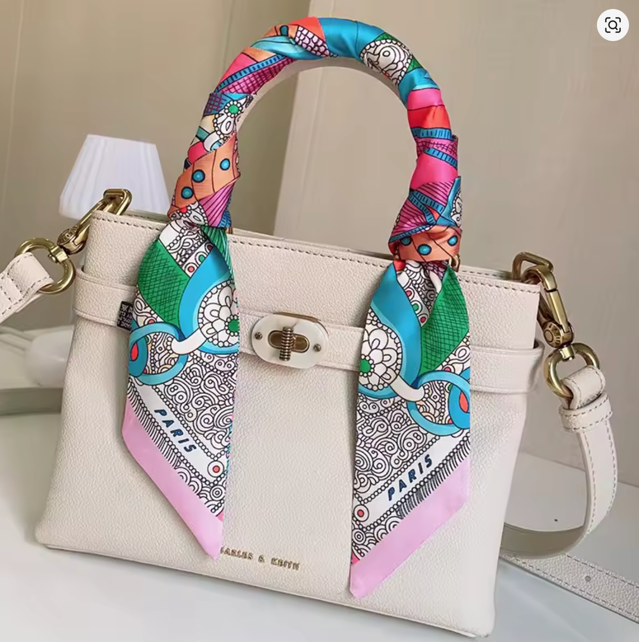 Pink and purple Ribbon for bag